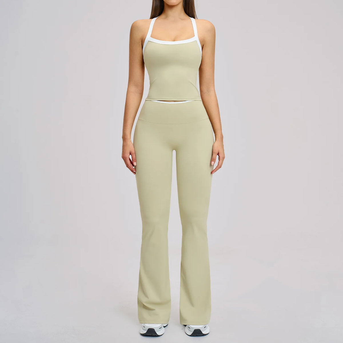 Yoga Set Women Tracksuit 2 Piece Athletic Wear Pilates Fitness Suit Gym Clothes Workout Push Up Clothes Sports Bra Leggings Suit
