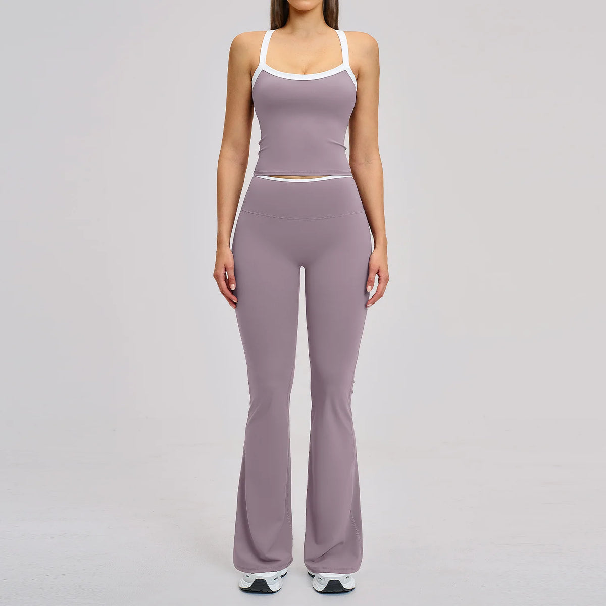 Yoga Set Women Tracksuit 2 Piece Athletic Wear Pilates Fitness Suit Gym Clothes Workout Push Up Clothes Sports Bra Leggings Suit