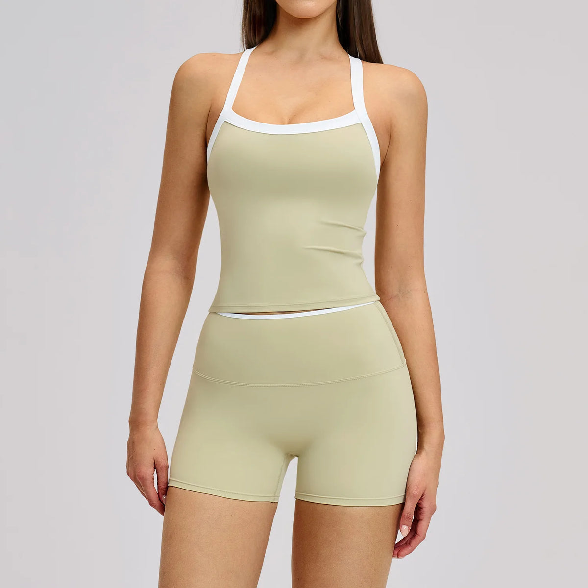 Yoga Set Women Tracksuit 2 Piece Athletic Wear Pilates Fitness Suit Gym Clothes Workout Push Up Clothes Sports Bra Leggings Suit